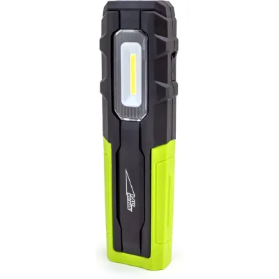 Фонарь ЯРКИЙ ЛУЧ OPTIMUS ACCU v.3 mini многофункц., COB 400лм +SMD 200лм, магнит/крюк, акк.2200mAh 4606400106920