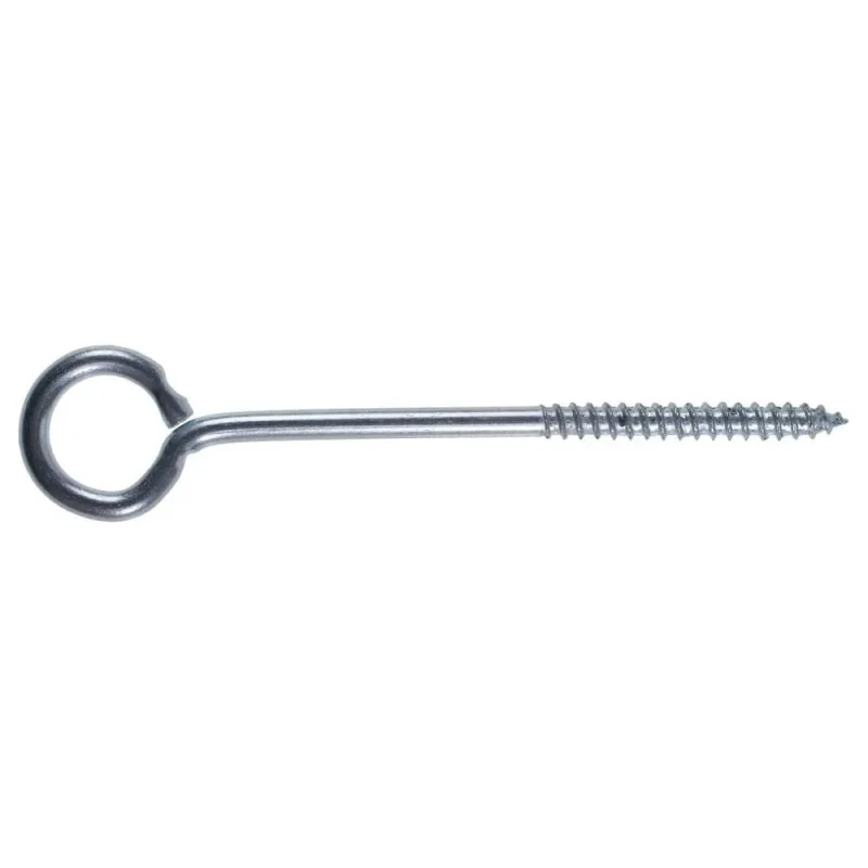 Шуруп крючок ARNO INDUSTRIES 5х50 30 шт О образный для подвеса и крепления сталь оцинкованный ABR505005032007