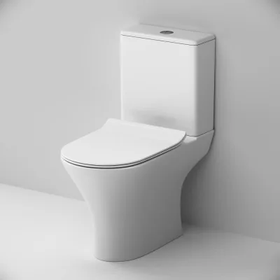 Унитаз-компакт AM.PM Sense FlashClean, с сиденьем микролифт C748600SC
