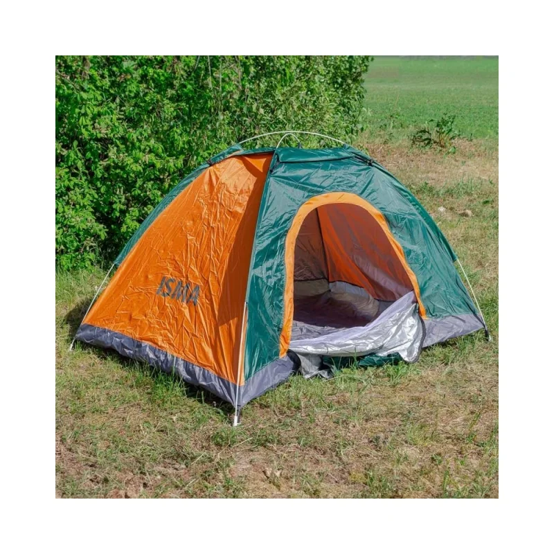 Палатка кемпинговая ISMA двухместная 200x140x110 см ISMA-LY-1622(56322)