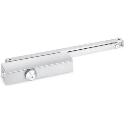 Доводчик дверной NOTEDO DC-025-095 SL+HO+DA+BC PRO (серебристый) A1933