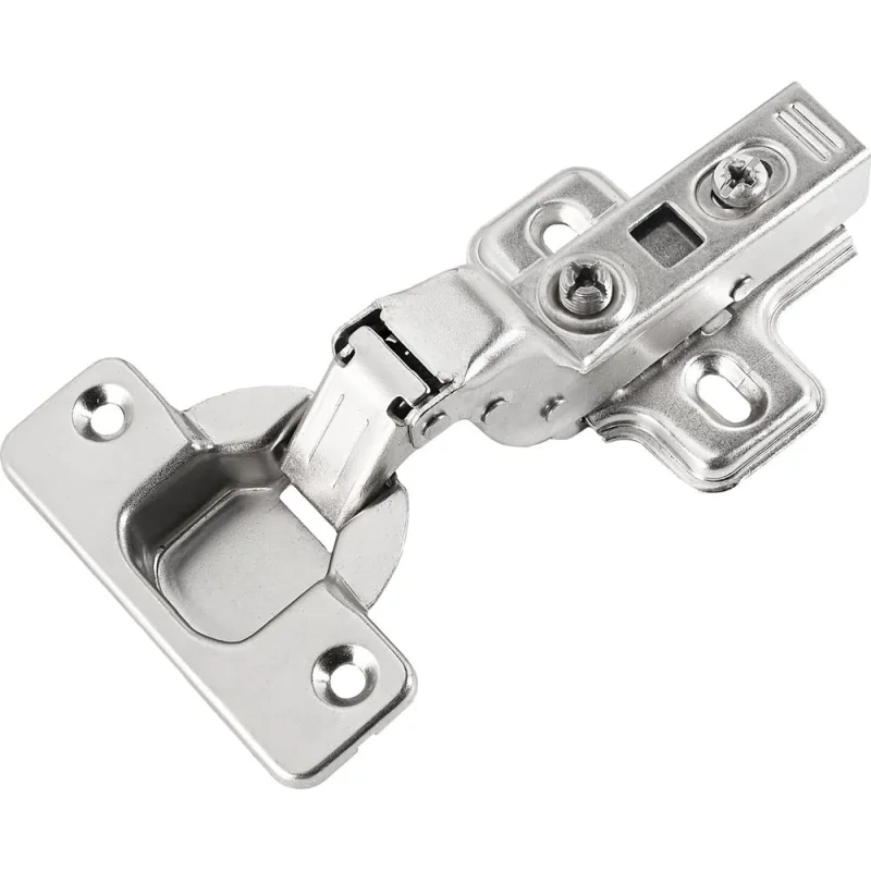 Петля мебельная StahlBuro 1111 Clip-On 2 шт, хром, внутренняя с доводчиком 15908