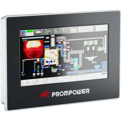 Панель оператора Prompower ph1 диагональ 10,2". экран tft разрешение 1024x600. сетевые подключения rs232,rs422/rs485, ph1-102s-f PH1102SF