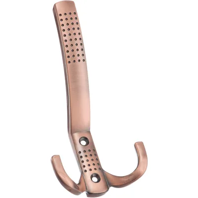 Крючок мебельный трехрожковый Kerron античная медь KR-0071-AC