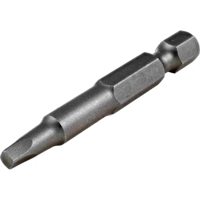 Биты квадратные (48 шт; S1; 2.5x2.5x50 мм; CrV; E1/4") CNIC 55142