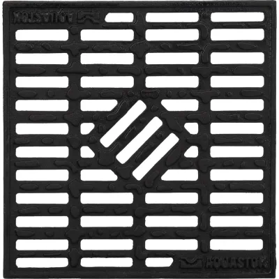 Чугунная решетка для дождеприемника Aquastok 300x300 "капля" B125 (32814) 549134