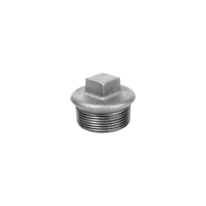 Заглушка чугун оцинкованная Fittex PLUS Ду 15 1/2 НР 128-3198