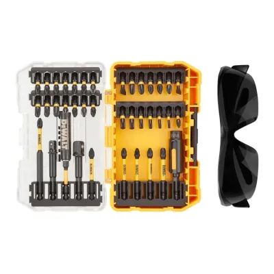 Набор ударные биты и защитные очки DEWALT FLEXTORQ DT70740T, 38 шт DT70740T-QZ