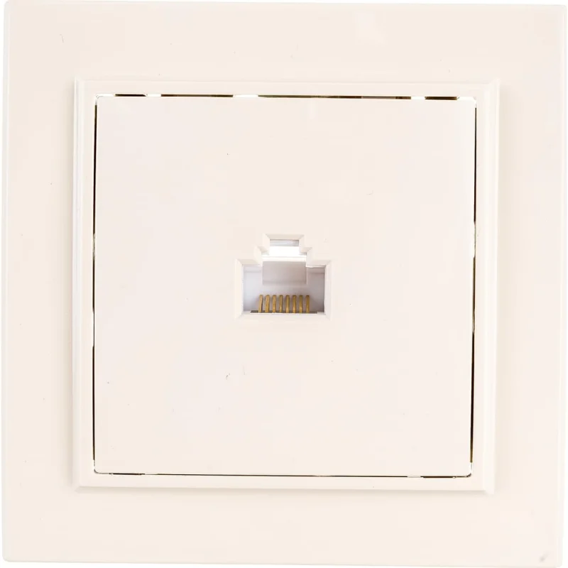 1-местная розетка EKF Минск RJ-45 СП бежевый ERK01-035-20