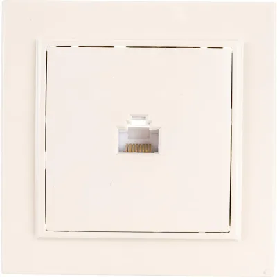 1-местная розетка EKF Минск RJ-45 СП бежевый ERK01-035-20