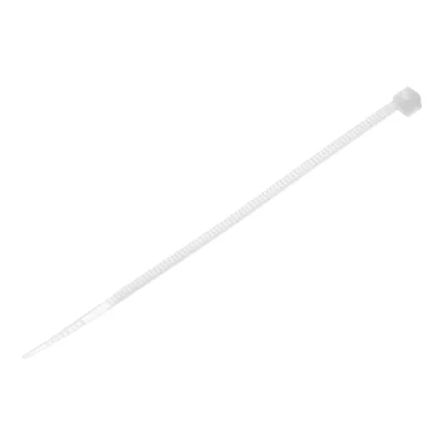 Стяжка кабельная Fortisflex НСС EasyFix 100х2,5 мм нейлоновая белая (100 шт.) (84799)