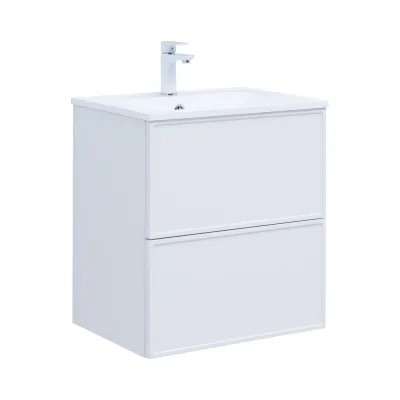 Тумба Aquanet Арт 60 белый матовый 313254 00313254