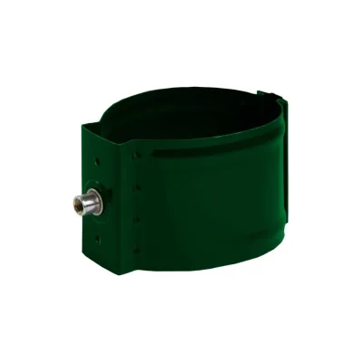 Круглый держатель трубы NIKA RAL 6005 темно-зеленый, кирпич В0000019204
