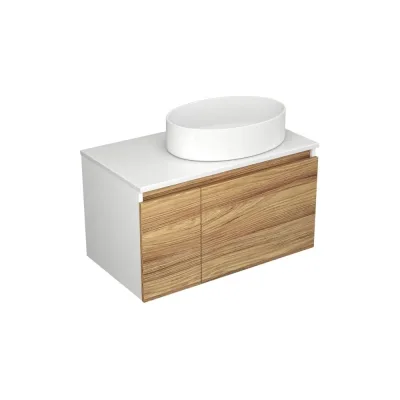 Тумба с раковиной Bauedge (тумба Bau Dream Blackwood 80, умывальник BAU Nimb 50x36) BD0499