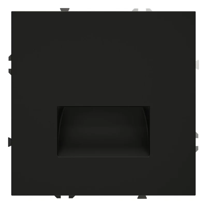 Подсветка светодиодная встраиваемая Voltum S70 черный матовый VLS070608