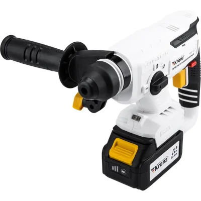Перфоратор аккумуляторный KRANZ патрон SDS-plus 2,2Дж 1x4Ач в кейсе KR-PT-120