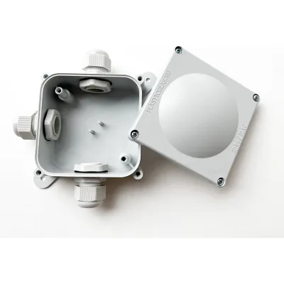 Монтажная коробка Plasticglas IP66/IP68 с гермовводами PG11x3 КМ767635-00-02-02-02