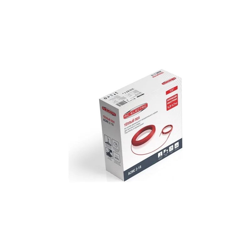 Нагревательный кабель AC ELECTRIC ACMC 2-18-150 комплект теплого пола НС-1221158