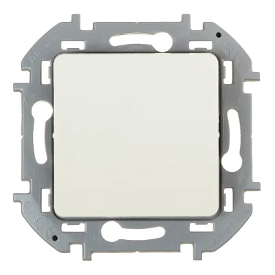 Выключатель Legrand Inspiria одноклавишный встраиваемый слоновая кость (673601)