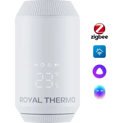Термостат радиаторный электронный Royal Thermo Smart Heat 2.0, белый НС-1735430