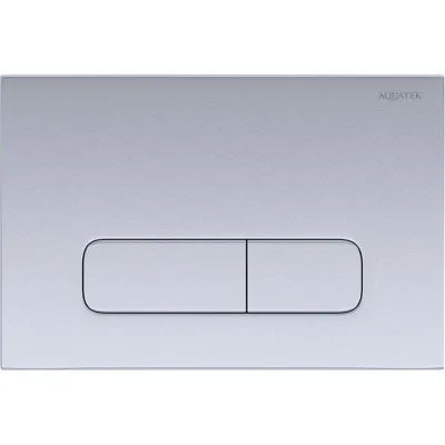 Панель смыва AQUATEK PNS-0000008 (002CQ) хром матовый для INSP-0000001 Pneumo S (клавиши прямоугольная) 00000144595