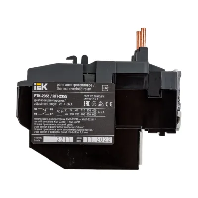 Тепловое реле IEK, РТИ-2355, 28-36А, ИЭК DRT20-0028-0036