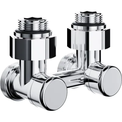 Узел нижнего подключения ROYAL THERMO Design угловой 1/2x3/4 EK (хром) НС-1701230