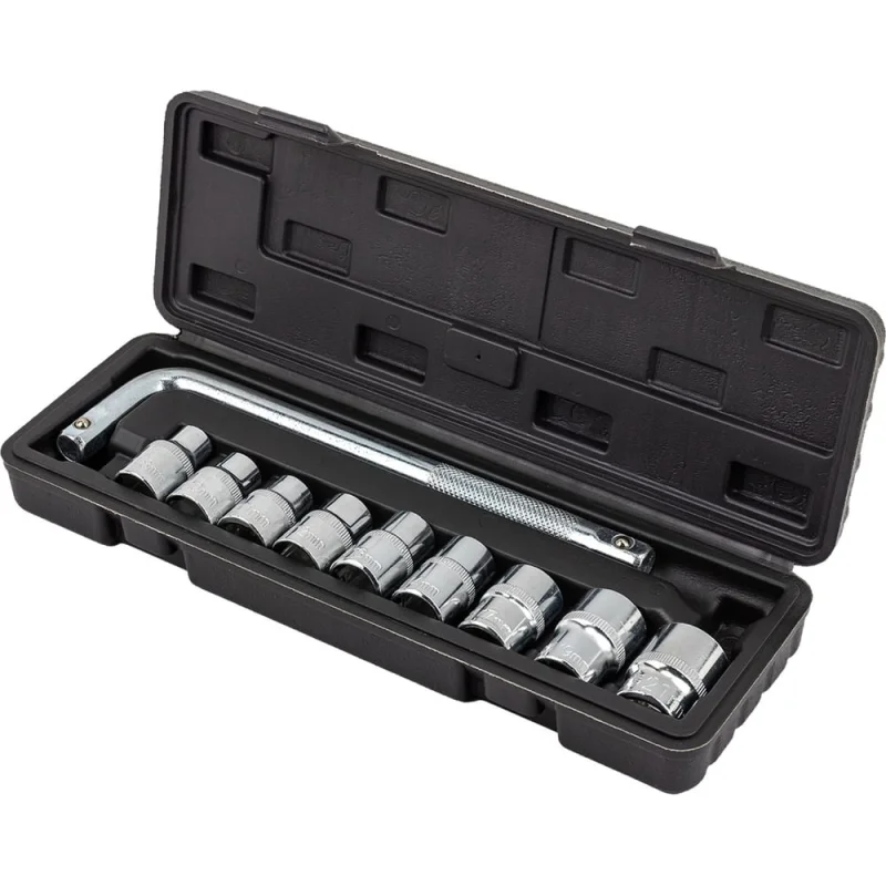 Набор инструментов KingTul 10 предметов 1/2, 6граней, KT-4104-5(63398)