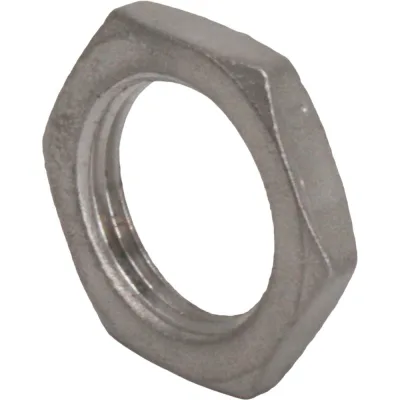 Контргайка NEWKEY 6-гранная нержавеющая, AISI316 DN20 (3/4), (CF8M), PN16 набор 2 шт NAB2-NK-HNF20/6