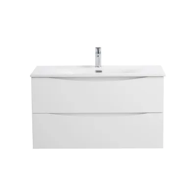 База под раковину подвесная BelBagno MARINO-CER-N-1000-2C-SO-BL-P