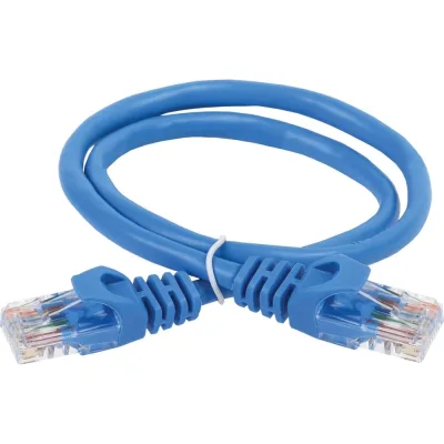 Шнур коммутационный кат.5е utp 10м синий GENERICA PC03-C5EU-10M-G