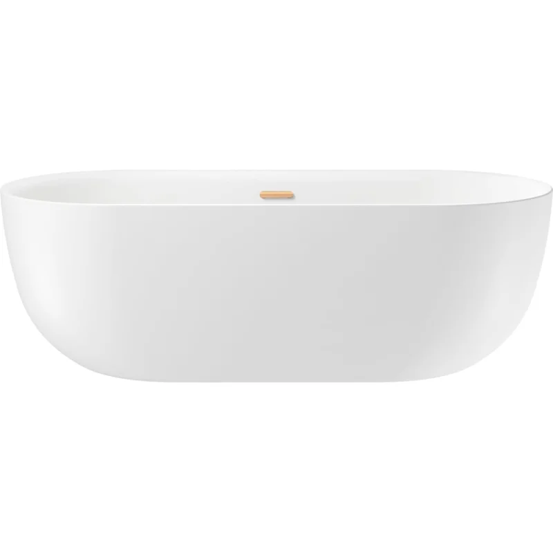 Отдельностоящая акриловая ванна Wellsee Chic Riviera 170x76 см в наборе 4 в 1 236802004