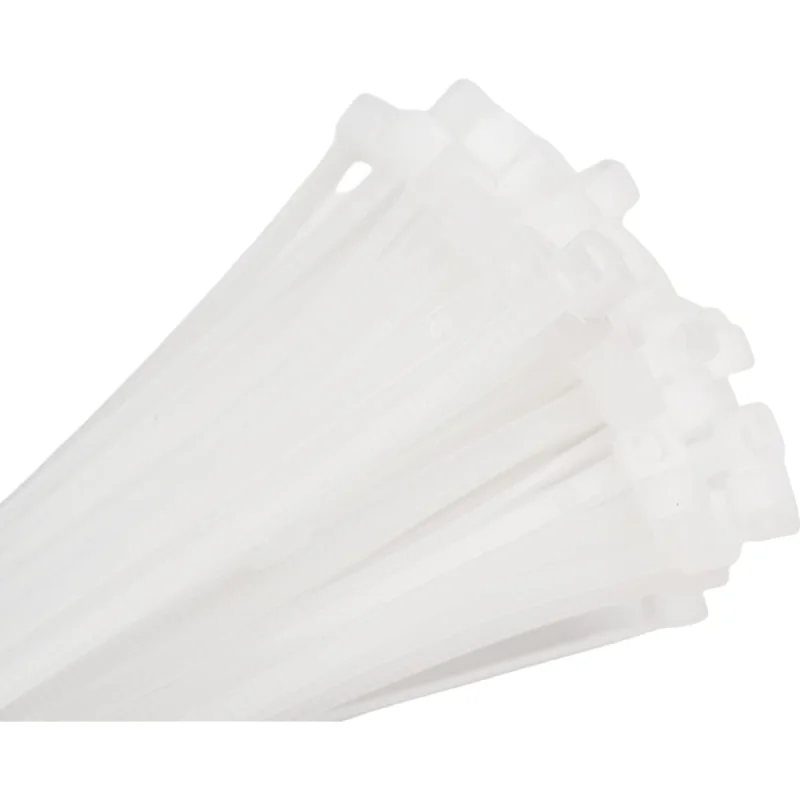 Хомут нейлоновый стяжка General Lighting Systems, GNC-36-200-W 3,6x200мм белый 100штук 475305