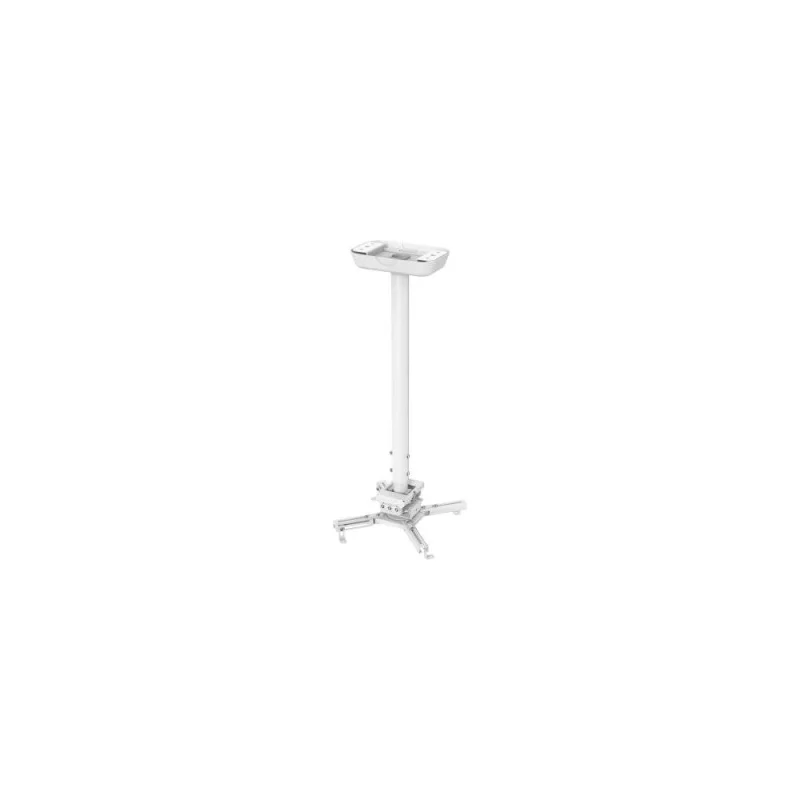Кронштейн для проектора Cactus CS-PROF031L-WT бел потолочный поворот и наклон мин 73.5 макс 113.5см 2116658