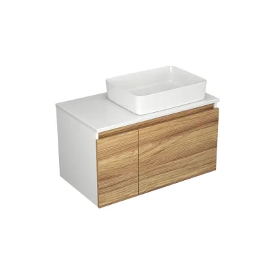 Тумба с раковиной Bauedge (тумба Bau Dream Blackwood 80, умывальник BAU Hotel 48x37) BD0481