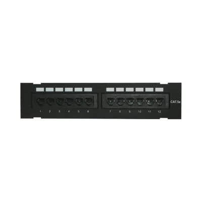 Патч-панель КДДС 10, 1u, 12 порта, cat5е настенные 00000001155