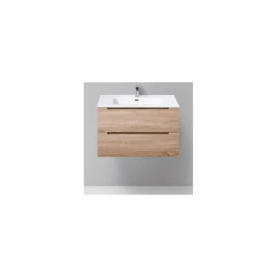 Подвесная база под раковину BelBagno ETNA-800-2C-SO-WO-P Rovere Bianco