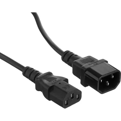 Кабель монитор-компьютер ExeGate UPS- устройство Power EC-1 8P С13- С14 VDE-250V-3х0.5-CU 6A 1.8м 280624