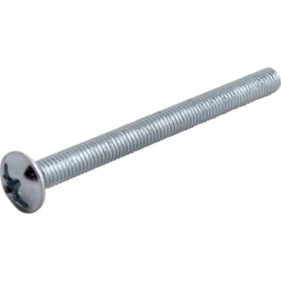 Винт мебельный Доброга KOMBI ПШ М8x60 цинк DIN 967 10 шт. ЦБ-00032134