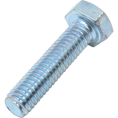 Болт МЕТАЛЛСЕРВИС M6x25, DIN 933, с полной резьбой, цинк, 50 шт. 1238966