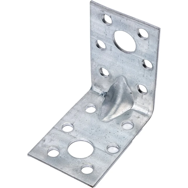 Усиленный уголок Bohrer оцинк., 50x50x35x1,5 мм 20 шт. KUU-50