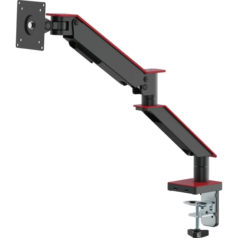 Кронштейн для монитора со струбциной UNITEKI FMGT101RDR PRO LINE, системы газлифт, диагональ 17-35. 30101