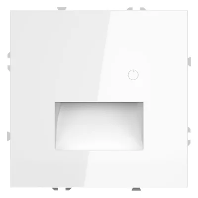 Подсветка светодиодная встраиваемая с датчиком Voltum S70 белый глянцевый VLS070701