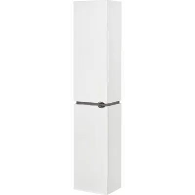 Шкаф - колонна AQUATON Скай PRO белый глянец, левый 1A238603SY01L