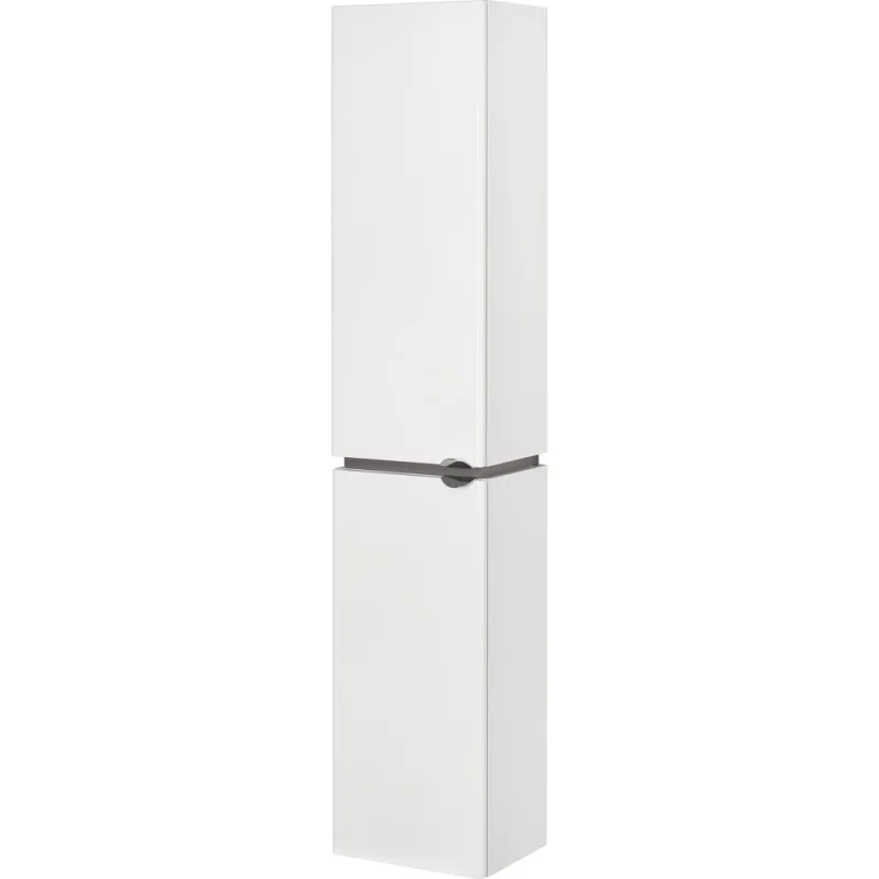 Шкаф - колонна AQUATON Скай PRO белый глянец, левый 1A238603SY01L