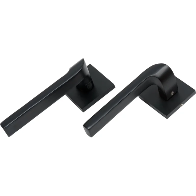 Дверные ручки на тонкой розетке BUSSARE ESTA A-76-40 BLACK 940000004033