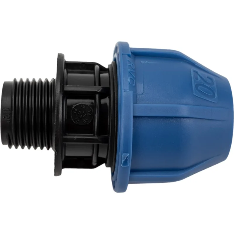 ПНД Муфта Rvc наружная резьба 20x1/2 UNIO/ 12551