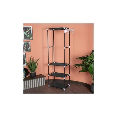 Напольная вешалка для одежды HELEX Home черная W-03-1