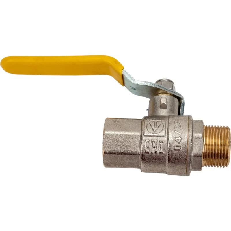 Шаровый кран VALTEC VALGAS газовый, стальная рукоятка, 3/4 в/н VT.272.N.05