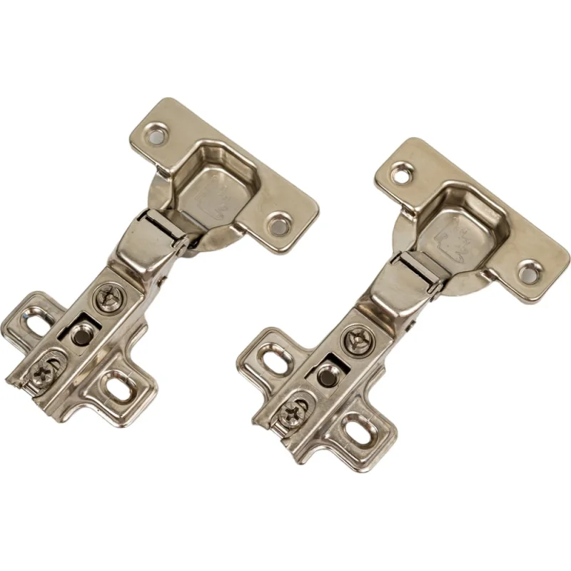 Петля полунакладная без доводчика Slide-on эконом + шурупы Zitar D35 /2 шт 145061